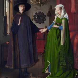 Arnolfini Portrait - by Jan van Eyck