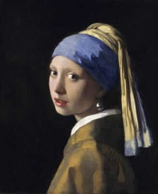 Girl with a Pearl Earring - by Johannes Vermeer