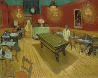 The Night Café - by Vincent Van Gogh