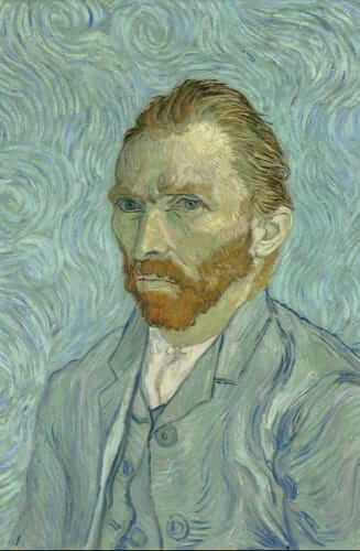 Van Gogh Self-portrait - by Vincent Van Gogh